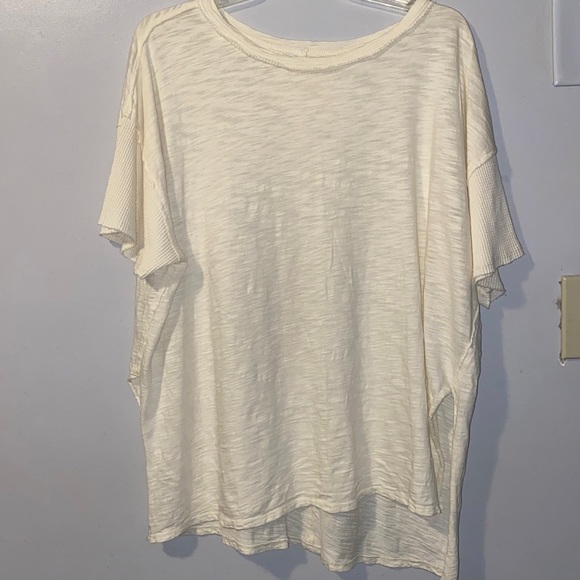 Free People Tops - white we the free short sleeve top